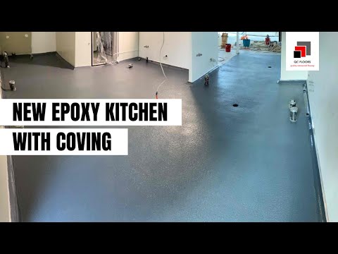Transforming Kitchen Spaces: New Epoxy with Coving