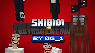 Skibidi and Cartoon cat addon test | By me | Minecraft addon screenshot 5