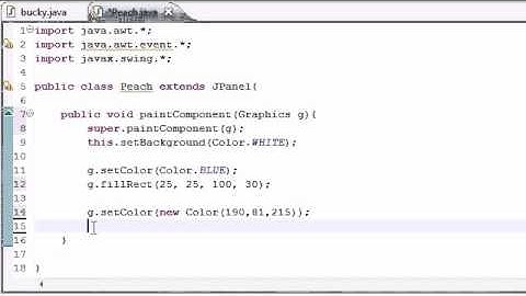 Java Programming Tutorial   84   Drawing Graphics