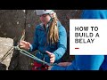 Learning to trad climb part 3  how to build a belay