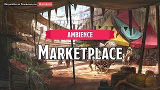 Marketplace | D&D/TTRPG Ambience | 1 Hour