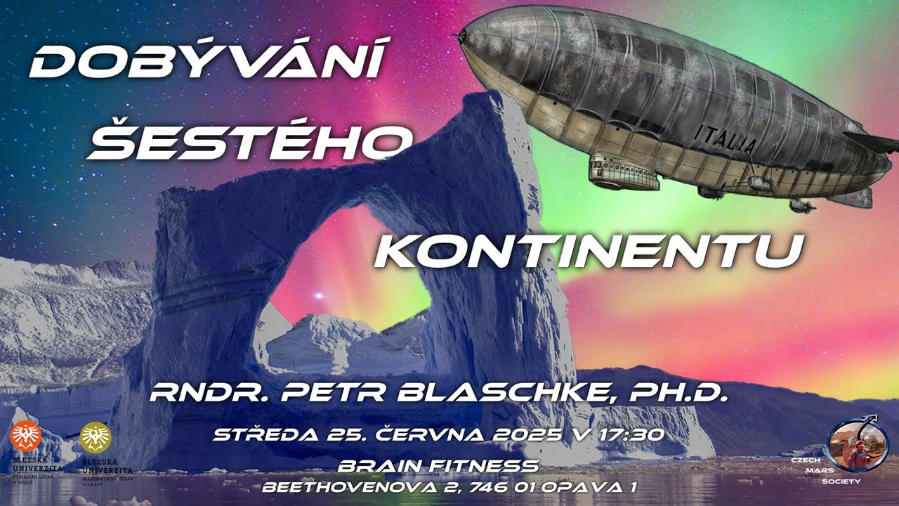 Dobývání šestého kontinetu - Live stream -  RNDr. Petr Blaschke, Ph.D.