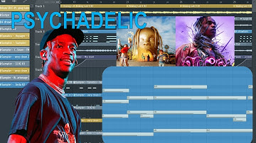How To Make PSYCHADELIC Travis Scott Type Beats and Melodies From SCRATCH! FL Studio Trap Tutorial