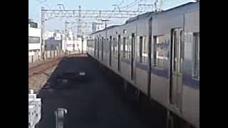 京成3050形旧塗装　青砥発車