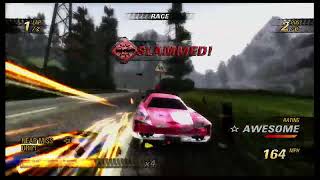 Burnout Revenge White Mountain Race Using A Pink Lowrider