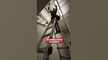 Fire Sprinkler System Check #firesprinklersystem #fireprotection #fireprotectionsystems #maintenance