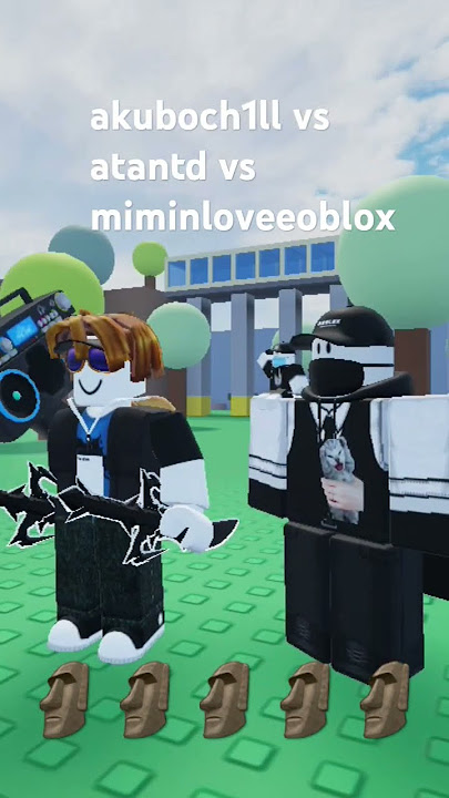 @ーーーーーーーーーーーーーーーーーーーーー  @natanGM_QQtanrsッ  @INI_MIMIN akuboch1ll vs aku vs mimin #roblox