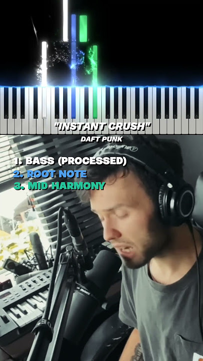 Weekly Harmony Stack 1/52 - Instant Crush by Daft Punk