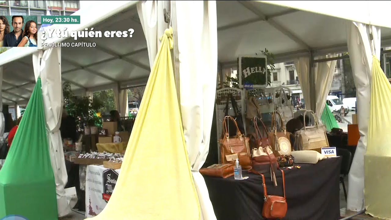 Móvil: Feria MYPES en la explanada municipal
