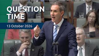 House Question Time - 13 October 2026