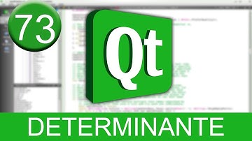 Tutorial Qt Creator - Determinante de matriz en C++