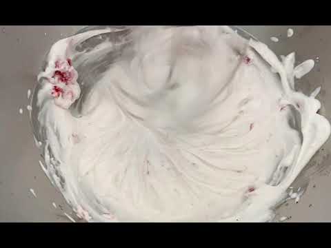 वीडियो: रास्पबेरी-नारियल क्रीम के साथ मिठाई Meringue