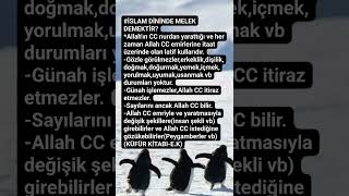 Di̇ni̇nde Melek Ne Demekti̇r? - E.k
