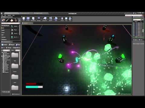 PSO algorithm for game bots ai