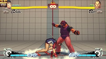 Rediscovering old USF4 combos - Sakura 01