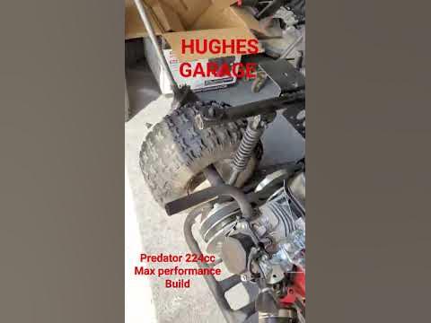 predator 224cc Build(harbor freight motor) Max performance edition