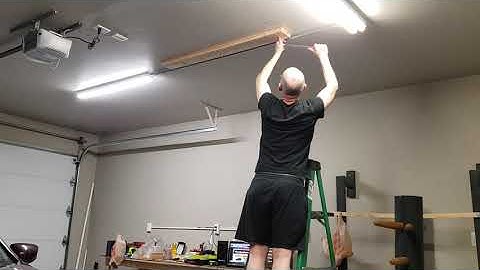 Hanging a 100lb Heavy Bag