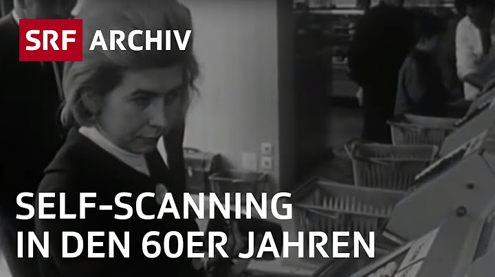 Selbsttipp-Kassen bei der Migros (1965) | Self-Scanning | SRF Archiv