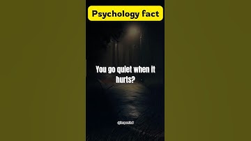 You Go Quiet When It Hurts? Here’s Why. #psychologyfacts #inspomind #shorts #emotionalhealing