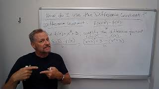 How do I use the Difference Quotient?
