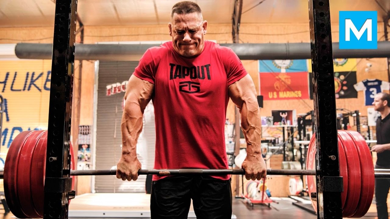 John Cena Strength Workout For Wwe Muscle Madness