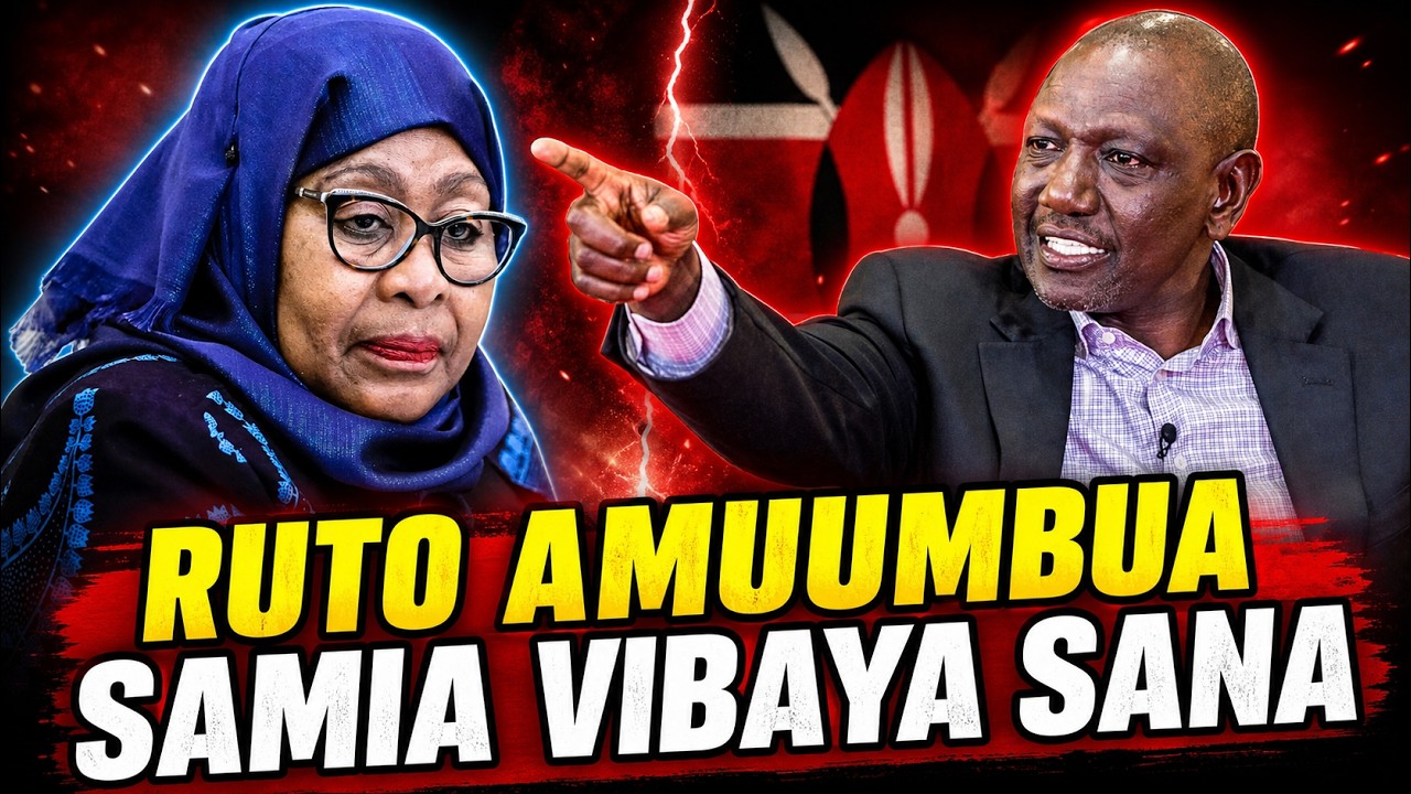 BREAKING! RUTO Amuumbua SAMIA Vibaya Sana | GACHAGUA Asema SAMIA Hachomoki ICC