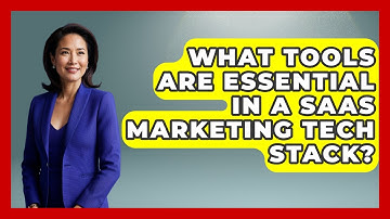 What Tools Are Essential in a SaaS Marketing Tech Stack? | Saas Marketing Wizards News
