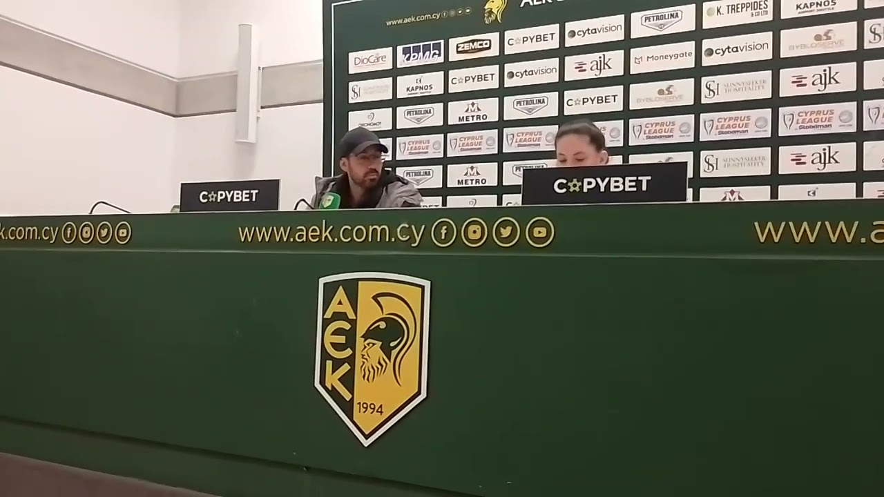 Δημοσιογραφική Hernan Losada μετά τον αγώνα Πρωταθλήματος ΑΕΚ - ΑΠΟΛΛΩΝ 0 -1_14.02.2026