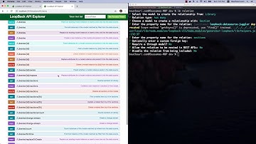 How to make relation in Loopback 4/5 - 4/5 كيفية إنشاء علاقات بين البيانات