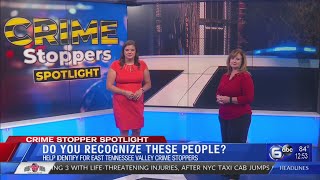 Crime Stoppers Spotlight: Do you recognize these people?