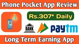 Phone Pocket App | Earn Up to Rs.307/- Bank/Paytm/UPI Cash Daily || Technical Gyan || screenshot 5