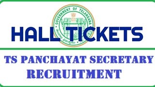 How to download panchayati secretary HALL TICKETS in telugu screenshot 5