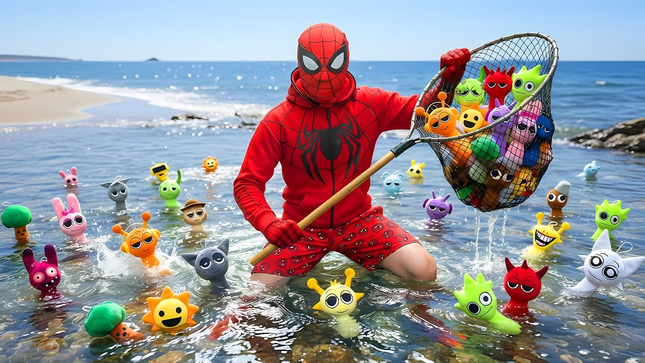 This River Was Hiding ALL the Sprunki… Spider-Man Found Them!