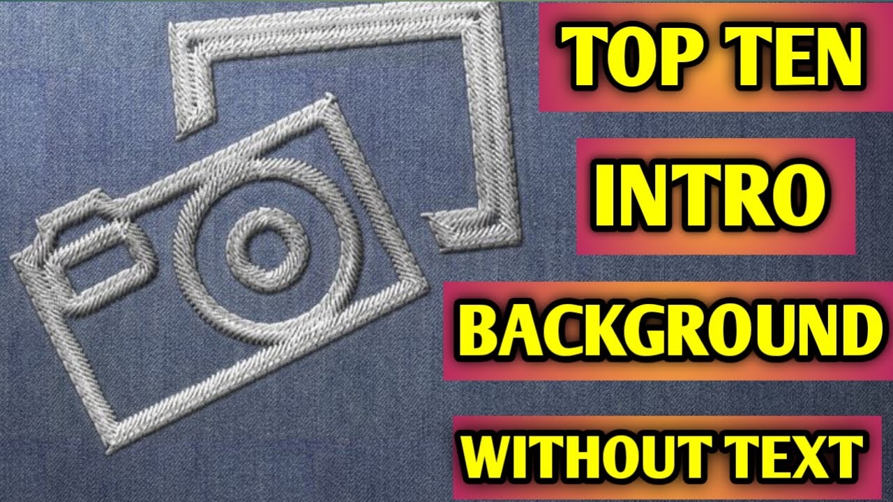 Top ten intro background || top ten intro templates without text ...