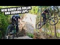NEW MTB ROLLIN AND SMASHING ENDURO BIKE LAPS!!!