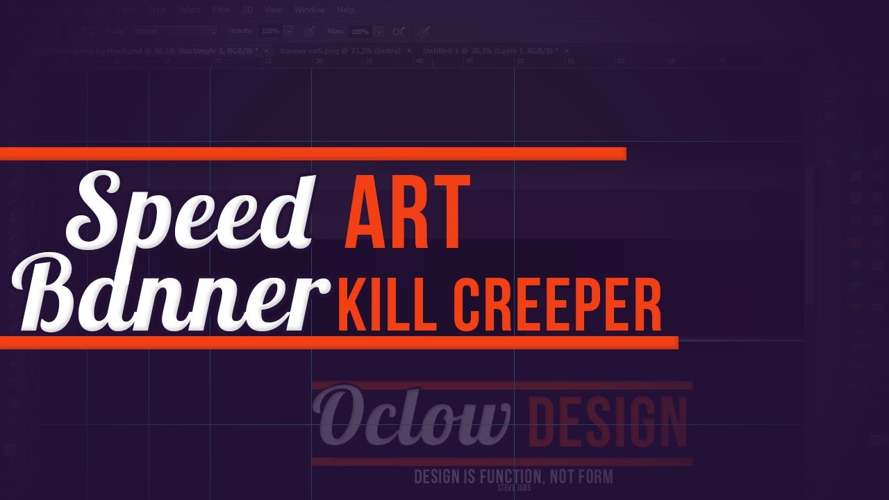 Speed Art - Banner KillCreeper