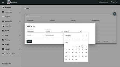 How to Add a New Quote in Artintech ERP (Step-by-Step Tutorial)