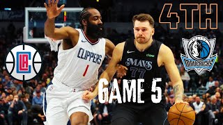 Dallas Mavericks VS Los Angeles Clippers 4TH GAME 5 - Play-Off