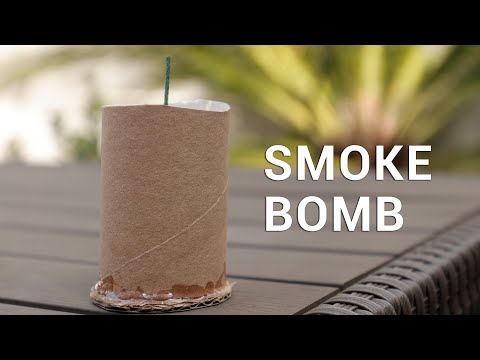 How To Make Smoke Bomb With Household Items | 3 Minute Smoke Grenade