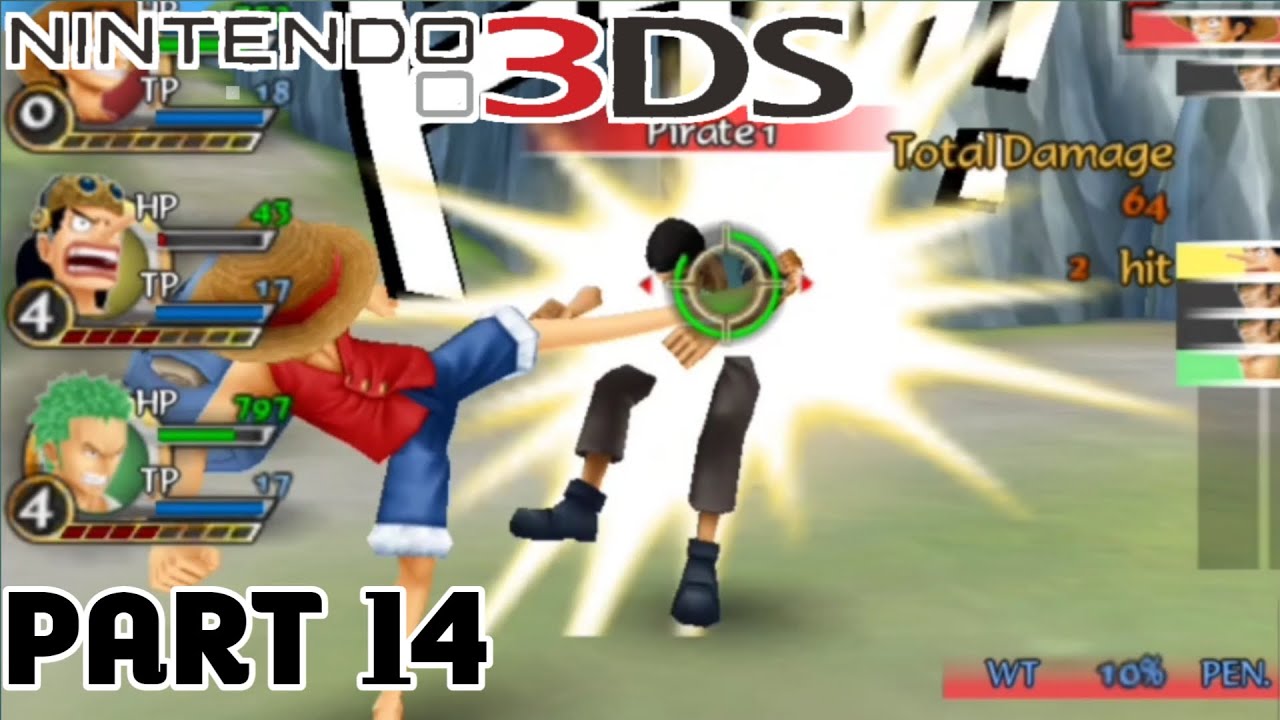 One Piece Romance Dawn Walkthrough Part 14 Nintendo 3ds Youtube