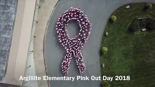 Argillite Elementary Pink Out Day 2018