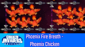 Chicken Invaders Universe (Early Access) - New enemies in v114: Phoenix Chicken