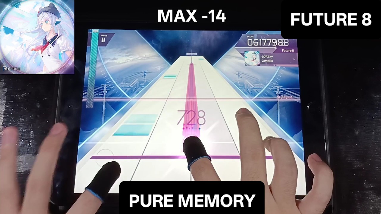 [Arcaea] epitaxy - [FUTURE 8]「手元動画/PURE MEMORY」(Max -14)