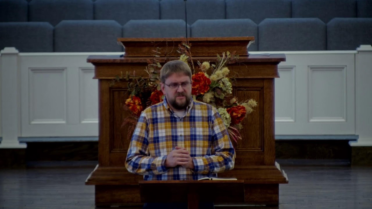 Sunday School 11-02-25 - Bro Ryan Harvey