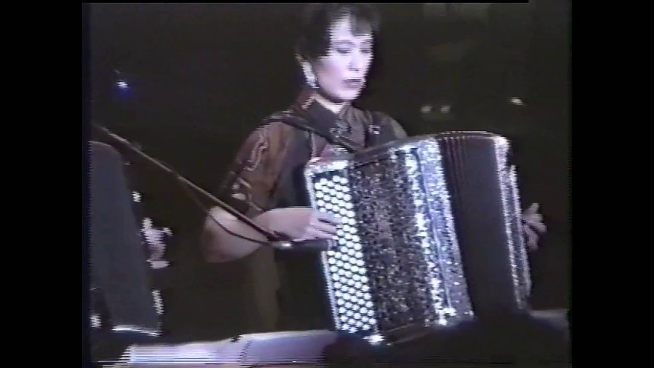 Accordéoniste Japonaise Hiroko ITO avec Joe ROSSI et Kazunori MARUYAMA- 1992 La Tempête