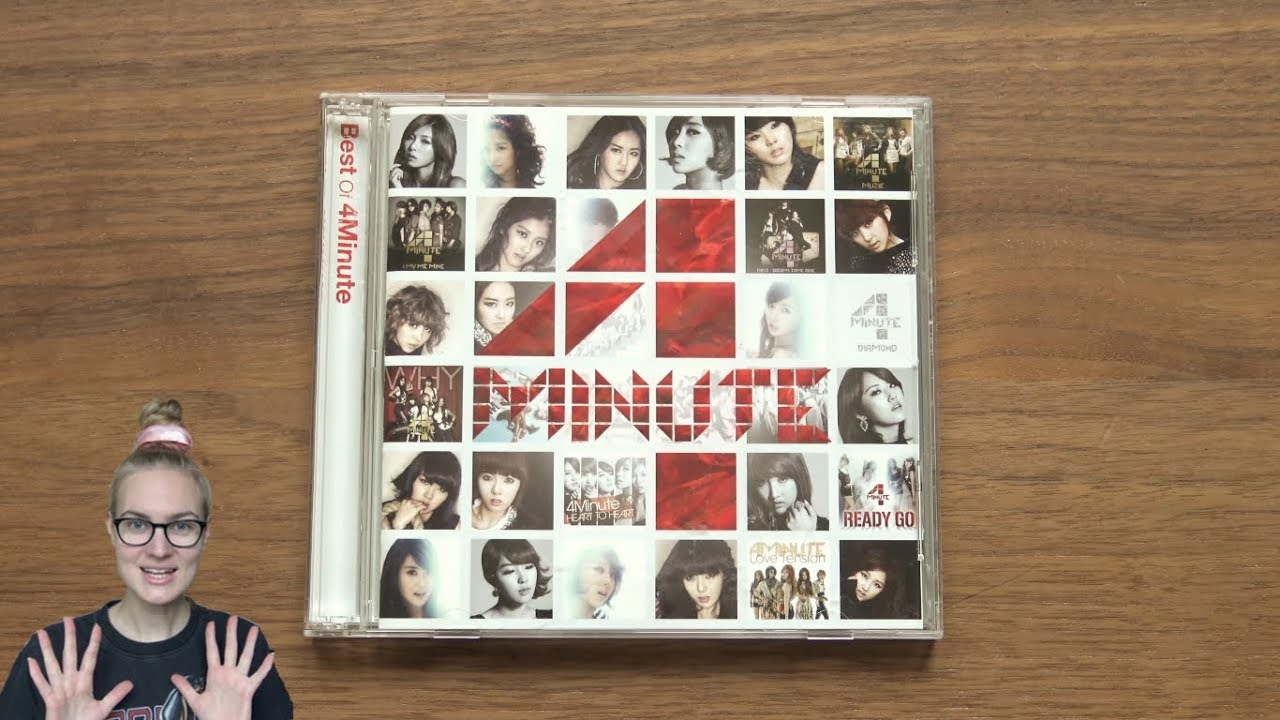 Unboxing 4Minute Japanese Compilation Album Best Of 4Minute
