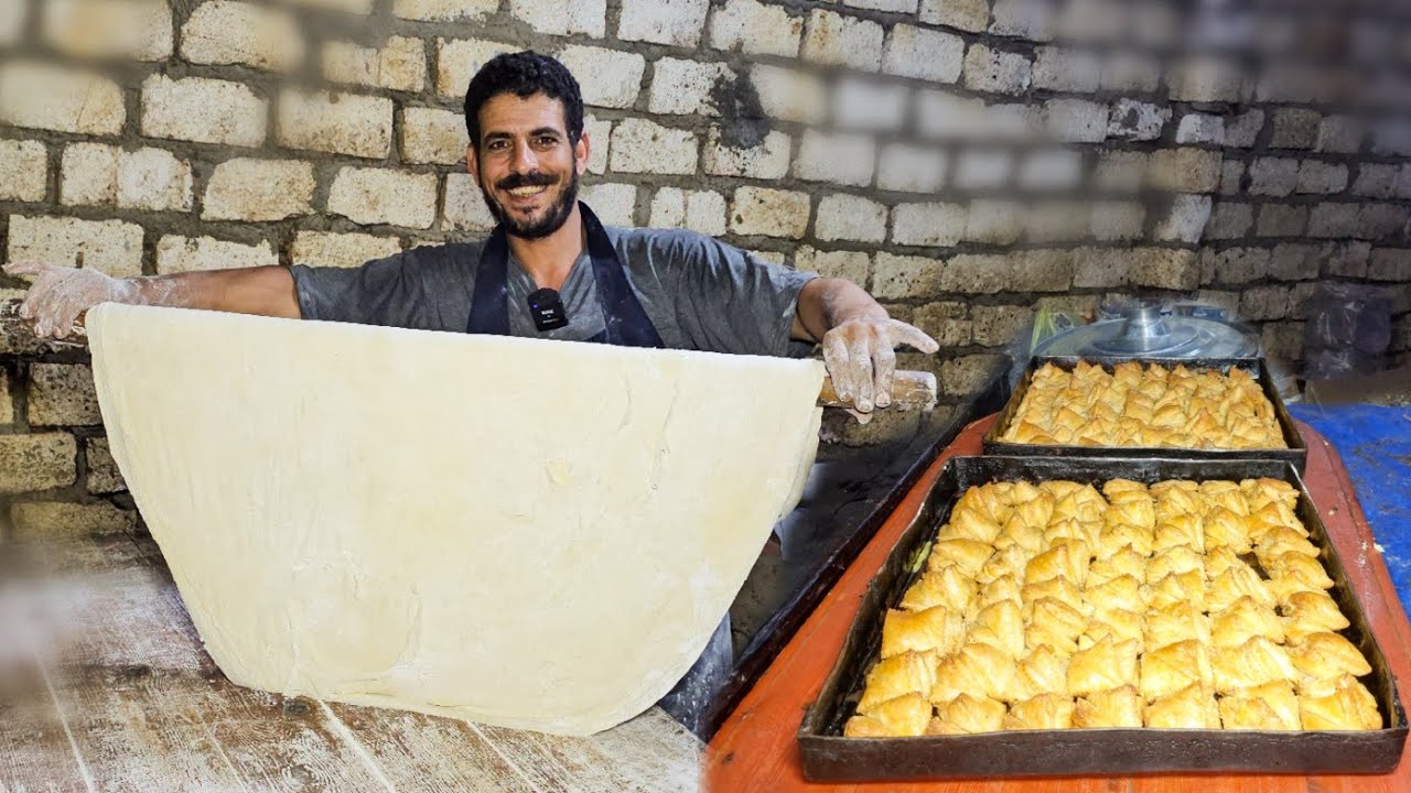 جربو الجلاش الحلو بالطريقة الجديده دي ☝️ مورق ومنفوخ وخفيف من غير توريق ولا دهن هشه 💯 طعمه رهييب 🤣