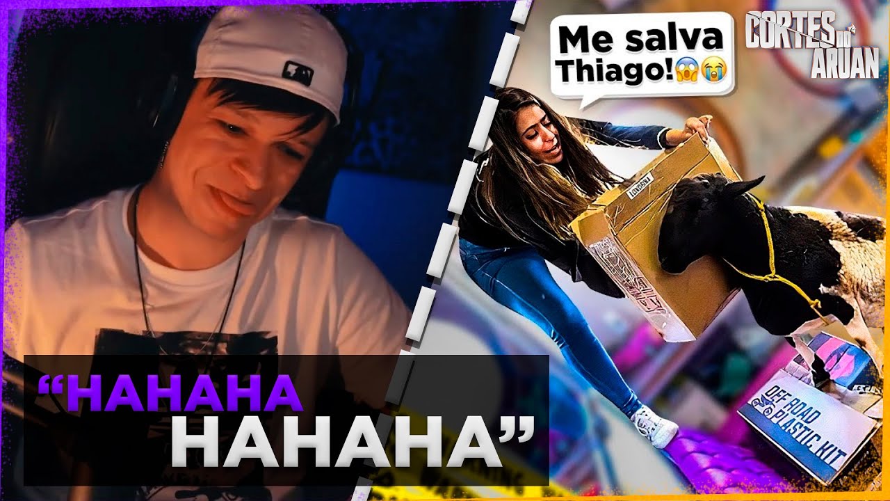 ARUAN REAGE A COLOQUEI O CARNEIRO NO ESCRITÓRIO DANI (THIAGO REIS) - Cortes do Aruan