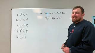 ACT Prep: Solving Absolute Value Equations