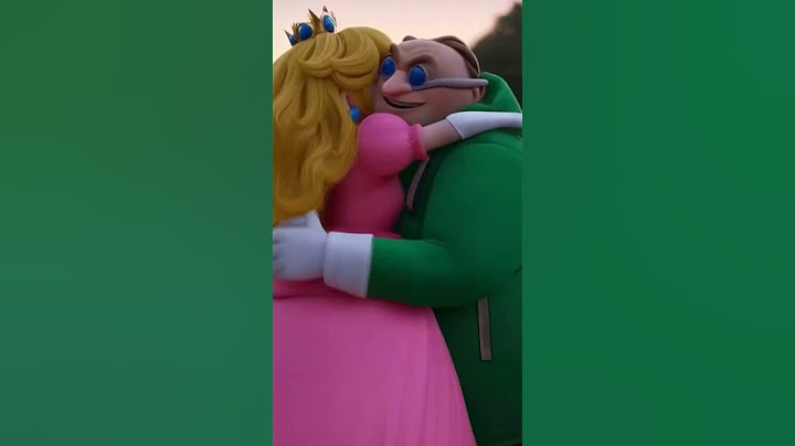 Princess Peach 🍑 and Eggman 🥚